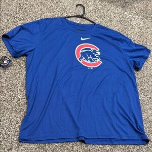Nike Blue Chicago Cubs Short Sleeve Tee